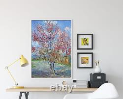 Vincent Van Gogh The Pink Peach Tree In Blossom 1888 (v2) Poster Painting Gift