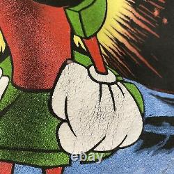 Vintage Marvin The Martian All Over Print T-shirt Sz XL Looney Tunes Space Jam