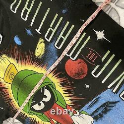 Vintage Marvin The Martian All Over Print T-shirt Sz XL Looney Tunes Space Jam