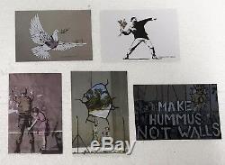 Walled Off Hôtel Banksy Box Set Enfants Et Bébés Imprimer Avec Original Stone
