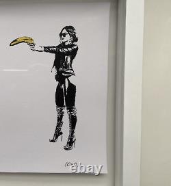 (oxo) Banksy & Andy Warhol Bang Banane Keith Haring + Coa